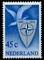 NIEDERLANDE 1974 Nr 1037 Postfrisch SAE9576 - Unused Stamps