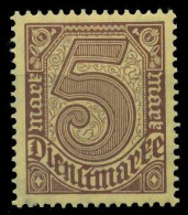 DEUTSCHES REICH DIENSTMARKEN 1920 Nr 33 Postfrisch X063FB6 - Dienstzegels