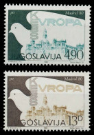 JUGOSLAWIEN 1980 Nr 1857-1858 Postfrisch SAEFF5A - Nuevos