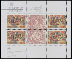 PORTUGAL Block 35 Postfrisch X0717F6 - Blokken & Velletjes