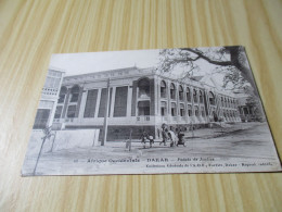 CPA Dakar (Sénégal).Palais De Justice - Carte Animée. - Senegal