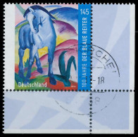 BRD BUND 2012 Nr 2911 Zentrisch Gestempelt ECKE-URE X325D7A - Used Stamps