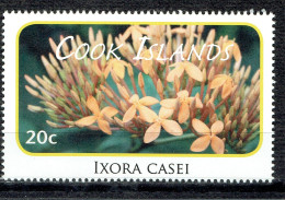 Série Courante. Fleurs : Ixora Casei - Cookinseln