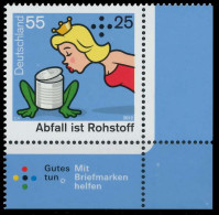 BRD BUND 2012 Nr 2932 Postfrisch ECKE-URE X325EE6 - Unused Stamps