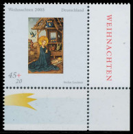 BRD BUND 2005 Nr 2492 Postfrisch ECKE-URE X33B762 - Unused Stamps