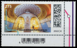 BRD BUND 2022 Nr 3674 Postfrisch ECKE-URE X521FDA - Unused Stamps