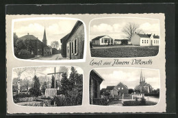 AK Amern-Dilkrath, Friedhof, Kirche  - Other & Unclassified