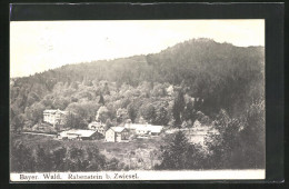 AK Rabenstein B. Zwiesel /bayr. Wald, Ortsansicht Aus Der Vogelschau  - Zwiesel