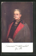Künstler-AK Rotes Kreuz Nr. 340: Conrad Von Hötzendorf, Chef Des Generalstabes  - Guerre 1914-18