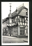 AK Ahrweiler /Ahrtal, Historisches Haus Mit Kaiser`s Kaffee-Geschäft In Der Niederhutstrasse  - Other & Unclassified