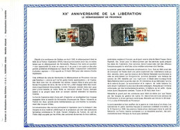 Rarissime Feuillet PAC (précurseur De CEF) De 1964. XXè Anniversaire De La Libération, Le Débarquement De Provence - 1960-1969