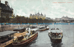R057935 Thames Embankment. London. 1910 - Other & Unclassified