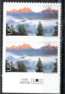 Série Courante : Grand Teton National Park, Wyoming Autoadhésif (paire Horizontale) - 3b. 1961-... Nuovi