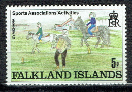 Activités Sportives Dans Les Associations. Dessins D'enfants : Gymkhana équestre - Falkland