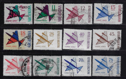 ARGENTINA 1963-1967  AIR POST STAMPS  SCOTT #C87,C89,C90,C101,C102,C108-C111,C135-C137,C149  USED - Oblitérés
