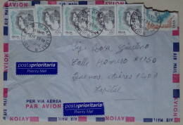 Italie - Poste Aérienne Avec Timbre (2002) - Correo Aéreo