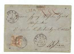 DL/4..Alte Deutschland Briefmarken - 3gr - 1862 -Thurn Und Taxis - Mi29 -- - Lettres & Documents