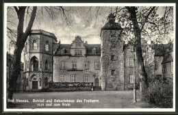 AK Bad Nassau, Schloss Und Geburtshaus Des Freiherrn Vom Und Zum Stein  - Nassau