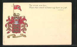 AK Wappen Vom Kap Der Guten Hoffnung  - Genealogie