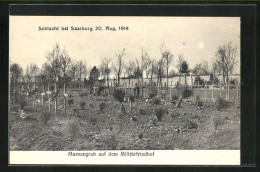 AK Massengrab Auf Dem Militärfriedhof, Kriegsgräber  - War 1914-18