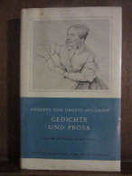 Annette Von Droste- Hülshoff Gedichte Und Prosa - Other & Unclassified