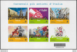 2023 Italia "Carnevali Più Antichi D'Italia" MS MNH - Sonstige & Ohne Zuordnung