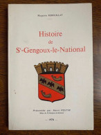 Marguerite Rebouillat Histoire De St Gengoux Le National Avec Envoi - Other & Unclassified