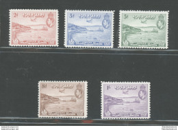1938 Papua  - Stanley Gibbons N. 158-62 - 50° Anniversario Possesso Britannico - Altri & Non Classificati