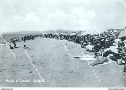 Bo528 Cartolina Marina Di Grosseto Spiaggia - Grosseto