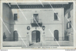 Bg354 Cartolina Roccatederighi Monumento Ai Caduti Provincia Di Grosseto - Grosseto