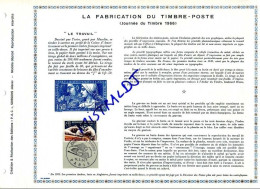 Rarissime Feuillet PAC (précurseur De CEF) De 1966. La Fabrication Du Timbre-poste (Journée Du Timbre 1966) - 1960-1969