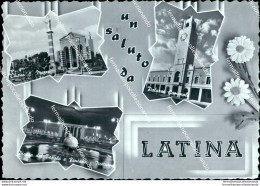 Br105 Cartolina Un Saluto Da Latina Provincia Di Latina Lazio - Latina