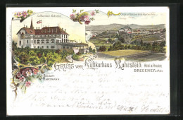 Lithographie Bredeney A. D. Ruhr, Luftkurhaus Ruhrstein Von W. Hartmann  - Other & Unclassified
