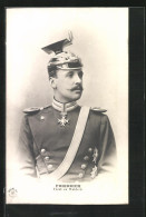 AK Friedrich Fürst Zu Waldeck-Pyrmont In Uniform Mit Helm  - Royal Families