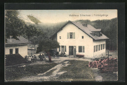 AK Tröstau, Gasthof Forsthaus Silberhaus  - Jacht