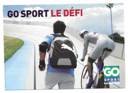 GO Sport - Le Défi - Cycliste # 10-20/9 - Publicité