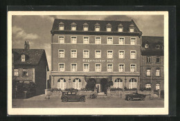AK Schweinfurt, Hotel Bayerischer Hof Mit Autos  - Schweinfurt