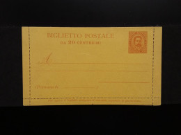 REGNO - Biglietto Postale Nuovo (bordo Destro Incollato) + Spese Postali - Ganzsachen