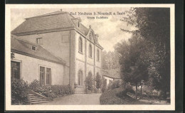 AK Bad Neuhaus B. Neustadt /Saale, Neues Badehaus  - Other & Unclassified