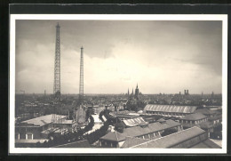 AK München, Verkehrs-Ausstellung 1925, Aussicht Vom Leuchtturm  - Ausstellungen