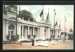 AK Bruxelles, Exposition De 1910, Palais Des Travaux De La Femme  - Ausstellungen