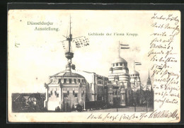 AK Düsseldorf, Ausstellung 1902, Gebäude Der Firma Krupp  - Ausstellungen