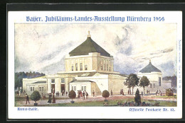 Künstler-AK Nürnberg, Bayer. Jubiläums-Landes-Ausstellung 1906, Kunsthalle  - Ausstellungen