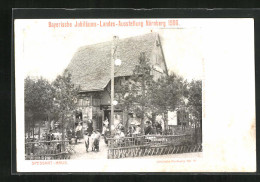 AK Nürnberg, Bayer. Jubiläums-Landes-Ausstellung 1906, Gasthof Spessart-Haus  - Ausstellungen