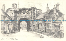 R058181 The Land Gate. Rye. Pencil Sketch Postcard - World