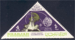 TR-76 Triangle Sharjah Telecommunications Science Satellite Telstar MH * CH - Télécom