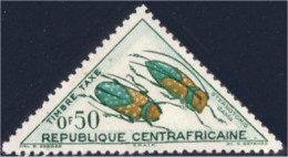 TR-37 Triangle Central Africa Centrafrique Insectes Insects MH * Neuf CH - Other & Unclassified