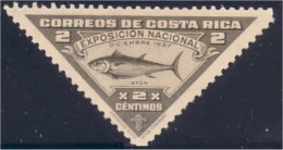 TR-20 Triangle Costa Rica Poisson Fish Fishes Fische Thon Tuna Atun MH * CH - Fische
