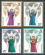 NO-25b Solomon Noel Christmas 1980 Anges Angels MNH ** Neuf SC - Isole Salomone (1978-...)