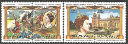 CE-64 Nui Tuvalu Reine Queen Anne MNH ** Neuf SC - Familles Royales